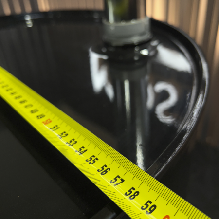 Бочка металлическая 200 литров с помпой черная глянцевая купить в Тамбове