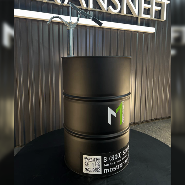 Бочка металлическая 200 литров с помпой черная матовая купить в Тамбове